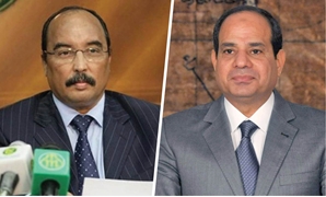 الرئيس السيسى والرئيس الموريتانى
