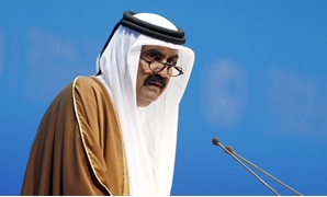 حمد بن خليفة أمير قطر السابق
