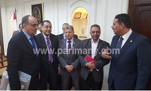 لقاء نواب المصريين الأحرار بالغربية مع وزير الإسكان