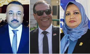 النواب سولاف درويش وعاطف ناصر وجمال محفوظ