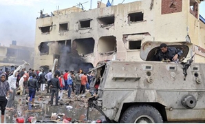 قوات الأمن تفجر مخزن فى شمال سيناء