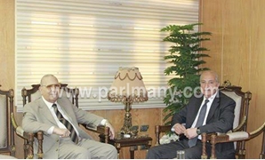 حسام عبد الرحيم وزير العدل وعادل عبد الحميد وزير العدل الأسبق
