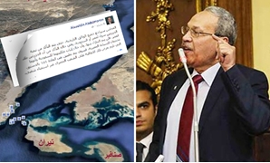 علاء عبد المنعم المتحدث باسم ائتلاف دعم مصر - خريطة تيران وصنافير