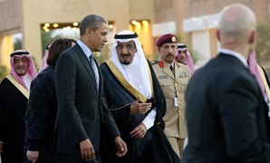 الملك سلمان والرئيس الأمريكى باراك أوباما