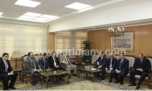  وزير العدل يلتقى أعضاء نادى قضاة بنى سويف