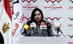 أميرة العادلى عضو المكتب السياسى لحزب المصريين الأحرار

