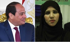  سارة صالح عضو مجلس النواب عن حزب المحافظين و الرئيس السيسى