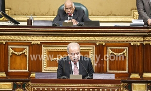 شريف إسماعيل رئيس الوزراء بالبرلمان