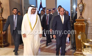 زيارة الأمير محمد بن زايد للقاهرة