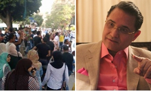 عبد الرحيم على و تظاهرات 25 إبريل
