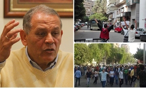 أنور السادات رئيس لجنة حقوق الإنسان و مظاهرات أمس