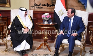 زيارة ملك البحرين لمصر
