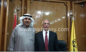 النائب جازى سعد مع محافظ شمال سيناء
