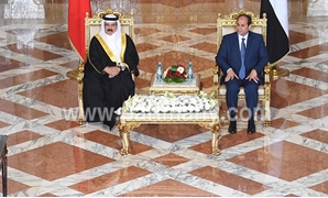  الرئيس السيسى و العاهل البحرينى