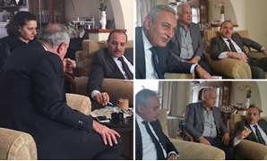 السفير وممثل عن البرلمان يزوران أسرة "ريجينى المصرى"