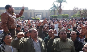  احتجاجات عمالية مصرية أرشيفية
