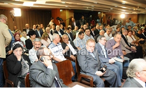 مؤتمر الأسرة الصحفية بمؤسسة الأهرام
