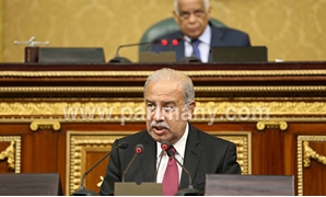 شريف إسماعيل رئيس مجلس الوزراء فى البرلمان