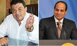 الرئيس السيسى وياسر قورة نائب رئيس حزب الوفد
