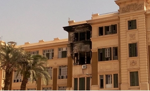 حريق محافظة القاهرة 
