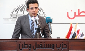 أحمد صبرى المتحدث الرسمى لحزب مستقبل وطن