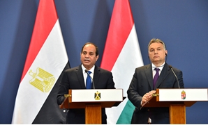 الرئيس السيسى ورئيس وزراء المجر 