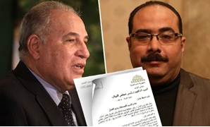محمد الكومى وأحمد الزند وزير العدل السابق