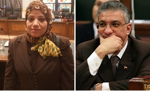 النائبة فايزة محمود و أحمد زكى بدر وزير التنمية المحلية