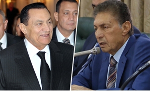 سعد الجمال رئيس "دعم مصر" والرئيس السابق محمد حسنى مبارك