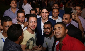 رجل الأعمال أحمد أبو هشيمة خلال سحور جامعة القاهرة