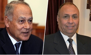 النائب أحمد إمبابى وأحمد أبو الغيط الأمين العام لجامعة الدول العربية