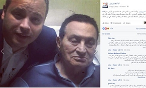  تامر عبد المنعم مع مبارك