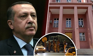 أردوغان ومبنى المحكمة العليا التركية