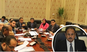 لجنة حقوق الإنسان بالبرلمان ومجدى عبد الغفار وزير الداخلية
