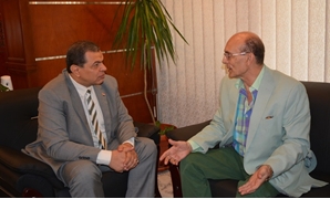 محمد صبحى مع وزير القوى العاملة