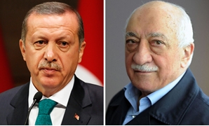  المعارض التركى فتح الله جولن و الرئيس التركى رجب طيب أردوغان