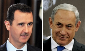 الرئيس السورى بشار الأسد و رئيس الوزراء الإسرائيلى بنيامين نتنياهو