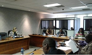 اجتماع لجنة الأمن الغذائى بالبرلمان الأفريقى