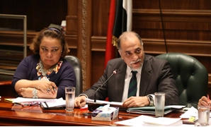 اجتماع لجنة التضامن برئاسة عبد الهادى القصبى