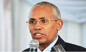  سعد على شيرى وزير خارجية الصومال
