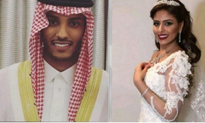  العروسان رقية الخياط ونايف هزازى