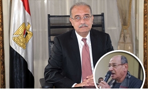   العمدة عثمان أمين سر لجنة الزراعة بمجلس النواب + شريف إسماعيل رئيس مجلس الوزراء
