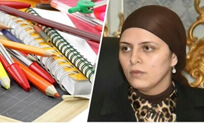 سارة عثمان عضو اللجنة الاقتصادية وأدوات مدرسية
