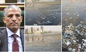 تلوث النيل و النائب محمد الحسينى