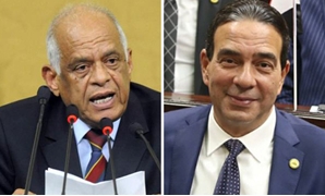 أيمن أبو العلا عضو مجلس النواب عن حزب المصريين الأحراروعلى عبد العال