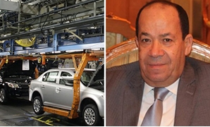  محمد الزينى وكيل لجنة الصناعة و مصنع سيارات