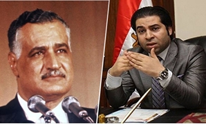 محمد أبو العلا والزعيم الراحل جمال عبد الناصر