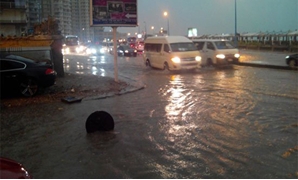 غرق الاسكندرية بمياه المطر اليوم