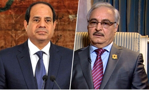 خليفة حفتر والرئيس السيسى 