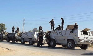 قوات أمن فى شمال سيناء